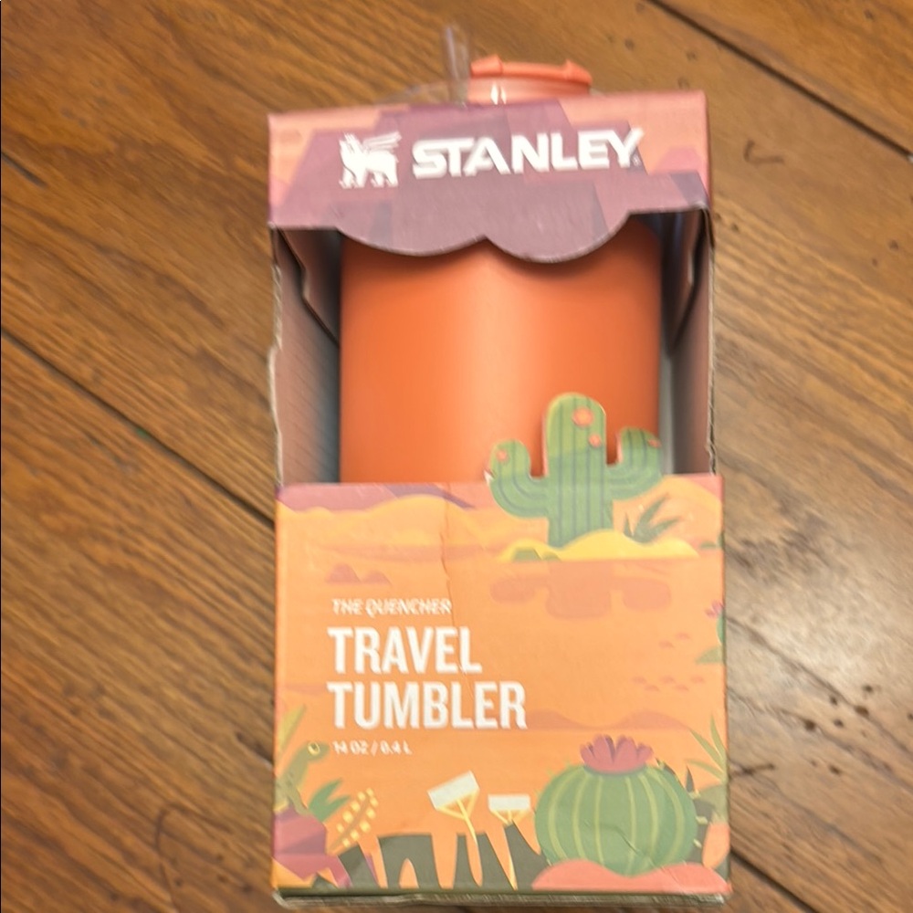 Stanley Orange  Wild Imagination 14 oz Travel Tumbler